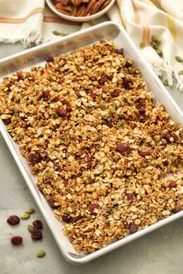 Homemade Pumpkin Granola